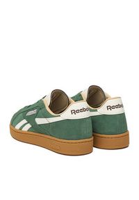 Reebok Sneakersy EO-CLUB C GROUNDS UK 100244920 Zielony. Kolor: zielony. Materiał: skóra, zamsz. Model: Reebok Club #2