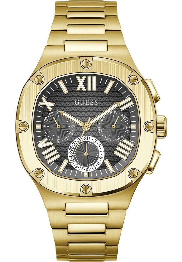 Zegarek Guess Zegarek męski Guess GW0572G2 złoty. Kolor: złoty