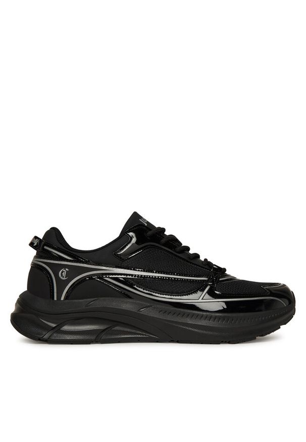 Sneakersy Just Cavalli. Kolor: czarny