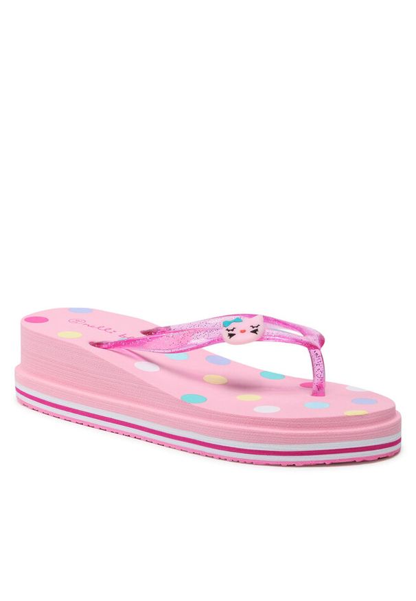 Japonki Nelli Blu. Kolor: różowy