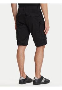 G-Star RAW - G-Star Raw Szorty materiałowe Rovic Zip D26214-5126 Czarny Relaxed Fit. Kolor: czarny. Materiał: bawełna #4
