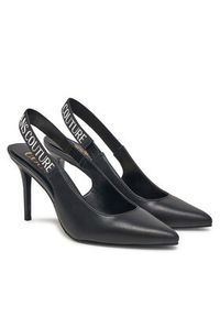 Versace Jeans Couture Szpilki 78VA3S52 Czarny. Kolor: czarny. Materiał: skóra. Obcas: na szpilce #5
