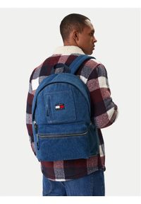 Tommy Jeans Plecak Tjm Utility Denim Backpack AM0AM14052 Niebieski. Kolor: niebieski. Materiał: materiał #1