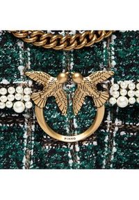 Pinko Torebka Love Classic Puff Pearls Frame AI 22-23 PLTT 1P22WE A03O Zielony. Kolor: zielony #3