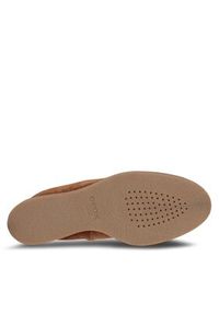 Geox Botki D Elidea Wedge D36VQB 00022 CD500 Brązowy. Kolor: brązowy. Materiał: zamsz, skóra