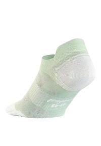 NEWFEEL - Skarpetki do chodzenia WS 500 Fresh Invisible zielone. Kolor: zielony. Materiał: poliamid, elastan. Sport: turystyka piesza
