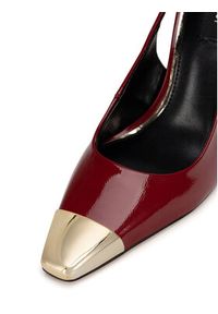 Nine West Szpilki WFA3376-1 Czerwony. Kolor: czerwony. Materiał: skóra. Obcas: na szpilce #6