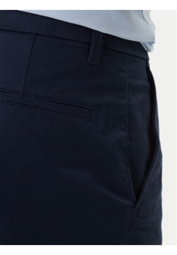 Calvin Klein Szorty materiałowe LV04LB600G Granatowy Regular Fit. Kolor: niebieski. Materiał: bawełna