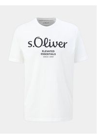 s.Oliver T-Shirt 2139909 Biały Regular Fit. Kolor: biały. Materiał: bawełna #6