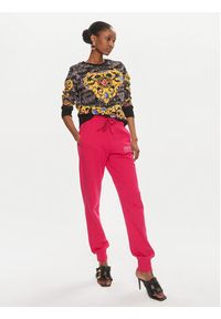 Versace Jeans Couture Bluza 76HAI3P9 Czarny Regular Fit. Typ kołnierza: kołnierzyk włoski. Kolor: czarny. Materiał: bawełna #5
