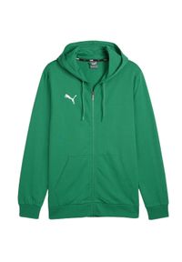Puma - Męska Bluza Z Kapturem Team Goal. Typ kołnierza: kaptur. Kolor: zielony