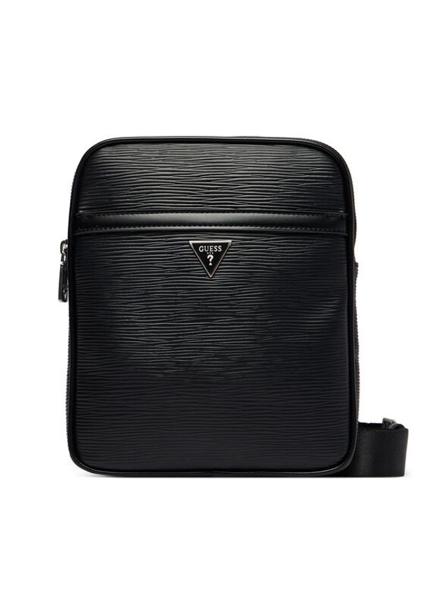 Guess Saszetka HMMIPW P6223 Czarny. Kolor: czarny. Materiał: skóra