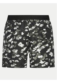 Calvin Klein Swimwear Szorty kąpielowe KM0KM01162 Czarny Regular Fit. Kolor: czarny. Materiał: syntetyk #5