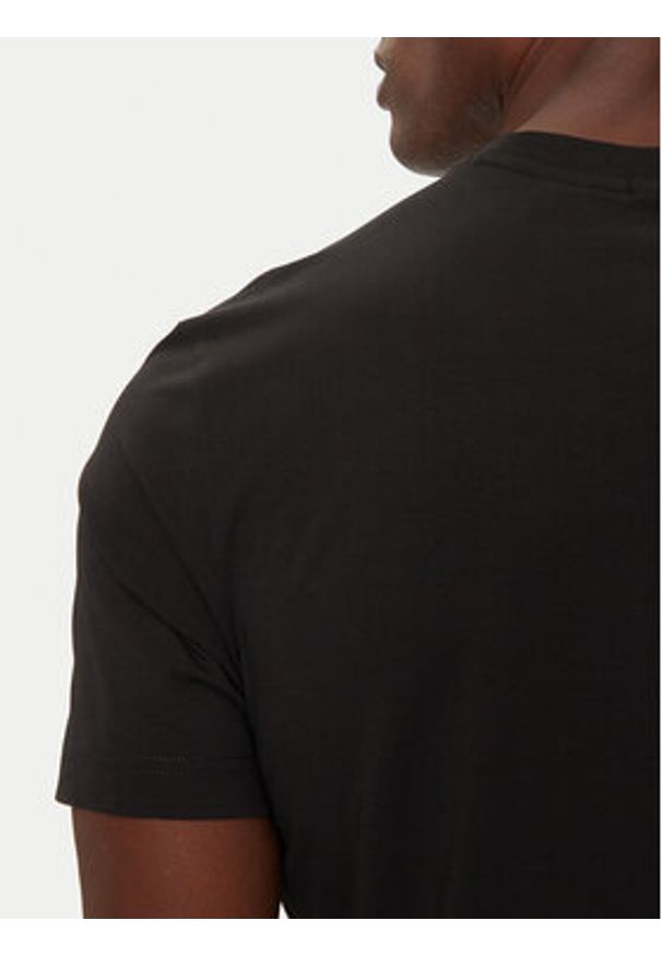 BOSS - Boss T-Shirt 50506373 Czarny Regular Fit. Kolor: czarny. Materiał: bawełna