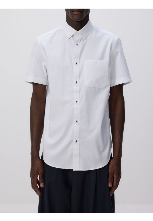 Reserved - Bawełniana koszula slim fit - biały. Kolor: biały. Materiał: bawełna