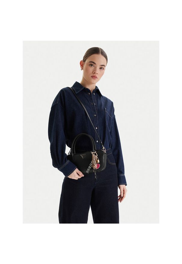 Torebka Guess. Kolor: czarny