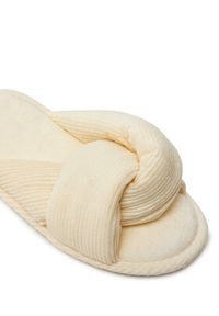 United Colors of Benetton - United Colors Of Benetton Kapcie 8TNL1D01G Biały. Kolor: biały. Materiał: materiał #3