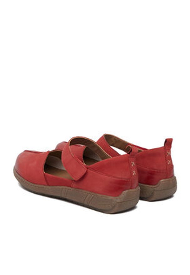 Go Soft Półbuty CEO-WI23-COMFORT-06 Czerwony. Kolor: czerwony. Materiał: skóra, nubuk