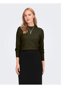 JDY Sweter 15216638 Zielony Regular Fit. Kolor: zielony. Materiał: syntetyk #1