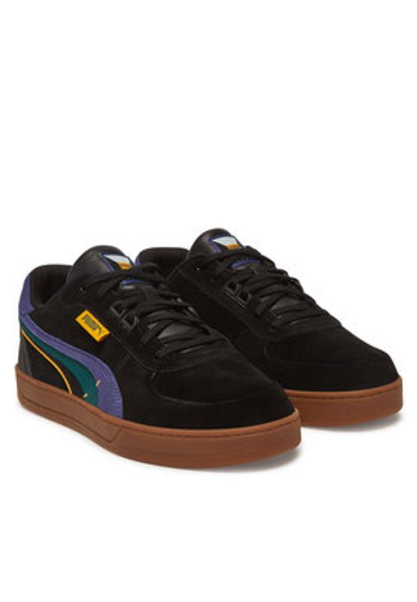 Puma Sneakersy Puma Caven 2.0 Lux Greenside 400711 02 Czarny. Kolor: czarny. Materiał: zamsz, skóra
