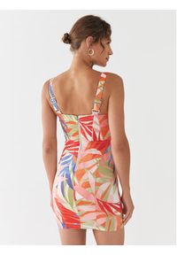 Guess Sukienka letnia W3YK59 W93C2 Kolorowy Slim Fit. Materiał: bawełna. Wzór: kolorowy. Sezon: lato #2