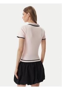 Morgan Sweter 261-MTOIRI Różowy Regular Fit. Kolor: różowy. Materiał: wiskoza #3