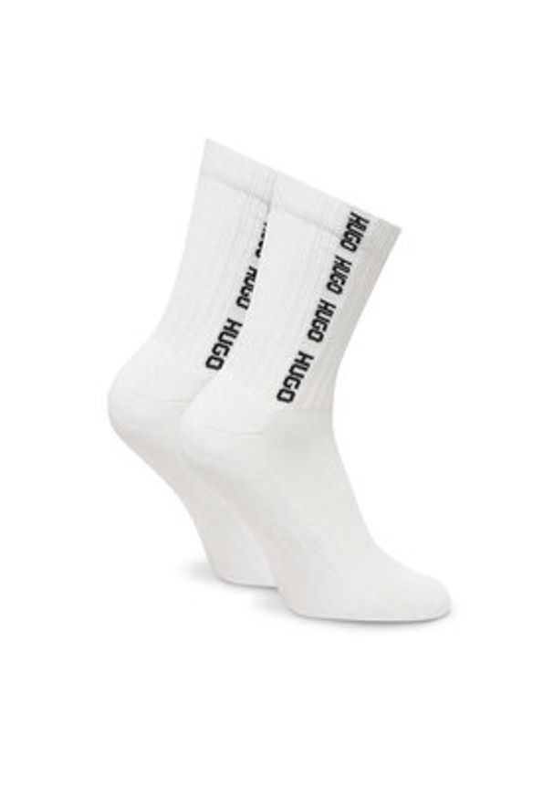 Hugo - HUGO Skarpety długie 50560084 Kolorowy. Materiał: bawełna. Wzór: kolorowy