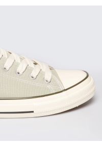 Big-Star - Trampki męskie niskie pistacjowe RR174615 300. Kolor: zielony. Materiał: materiał, jeans. Styl: elegancki #3