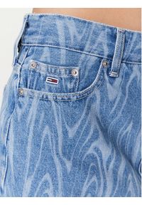 Tommy Jeans Spódnica jeansowa Sophie Micro Mini DW0DW15631 Niebieski Regular Fit. Kolor: niebieski. Materiał: bawełna