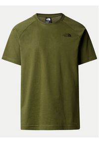 The North Face T-Shirt NF0A87NU Zielony Regular Fit. Kolor: zielony. Materiał: bawełna #2