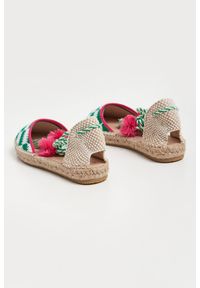 Mc2 Saint Barth - Espadryle Soler Crochet MC2 SAINT BARTH. Materiał: dziergany