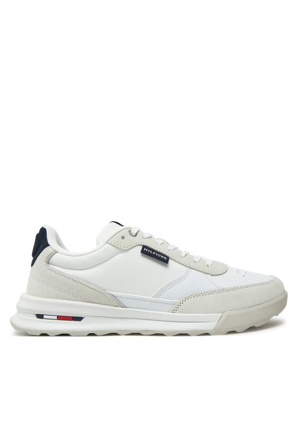 TOMMY HILFIGER - Sneakersy Tommy Hilfiger. Kolor: biały