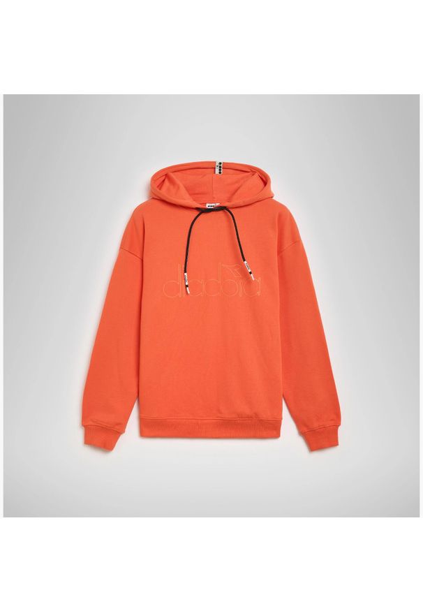 Diadora - Bluza męska DIADORA HOODIE DIADORA HD. Kolor: pomarańczowy