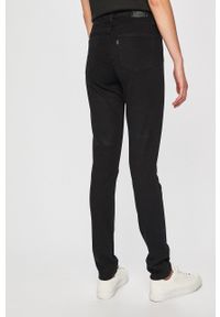 Levi's® - Levi's jeansy damskie high waist. Okazja: na spotkanie biznesowe. Stan: podwyższony. Kolor: czarny. Styl: biznesowy #3