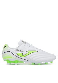 Joma Buty do piłki nożnej Aguila 2502 AGUS2502FG Biały. Kolor: biały. Materiał: skóra #1
