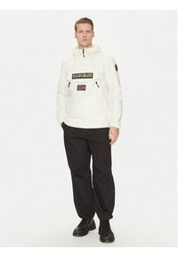 Napapijri Kurtka anorak Rainforest NP0A4HX6 Écru Regular Fit. Materiał: syntetyk #5
