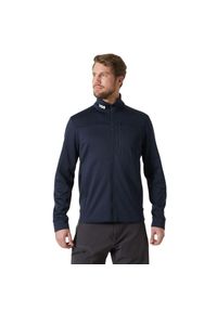Bluza sportowa męska Helly Hansen Crew Fleece Jacket M. Kolor: niebieski. Materiał: polar. Sport: turystyka piesza #1