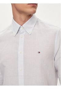 TOMMY HILFIGER - Tommy Hilfiger Koszula MW0MW34632 Błękitny Slim Fit. Kolor: niebieski. Materiał: bawełna #5
