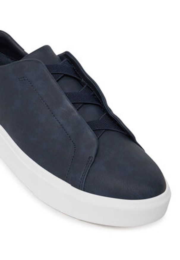 Bugatti Sneakersy 325-AMU60-5000 Granatowy. Kolor: niebieski. Materiał: skóra, zamsz