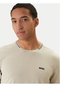 BOSS T-Shirt Taul 50521245 Beżowy Regular Fit. Kolor: beżowy. Materiał: bawełna #3