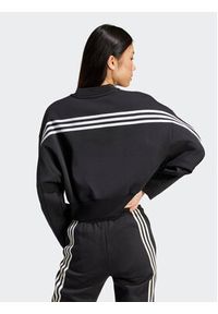 Adidas - adidas Bluza Future Icons 3-Stripes IP1549 Czarny Loose Fit. Kolor: czarny. Materiał: syntetyk #6