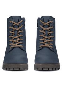 Clara Barson Trzewiki WYL3072-5 Granatowy. Kolor: niebieski. Materiał: skóra #5