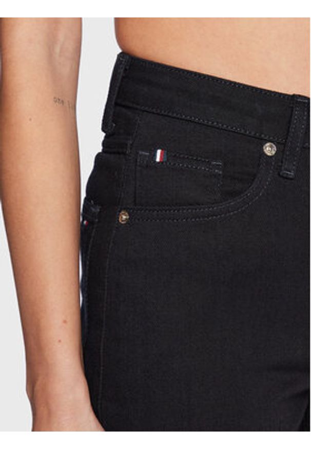TOMMY HILFIGER - Tommy Hilfiger Jeansy New Classic WW0WW38226 Czarny Straight Fit. Kolor: czarny
