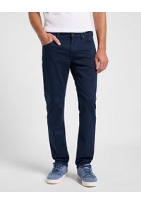 Lee - MESKIE SPODNIE MATERIALOWE LEE DAREN ZIP FLY RIVET NAVY 112363965 #1