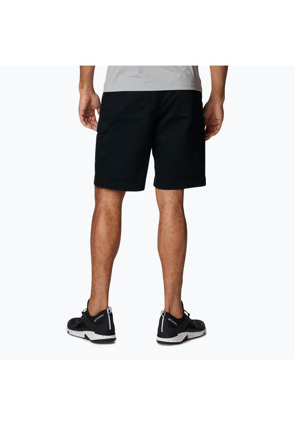 columbia - Spodenki trekkingowe męskie Columbia Pacific Ridge Belted. Kolor: czarny. Sport: turystyka piesza