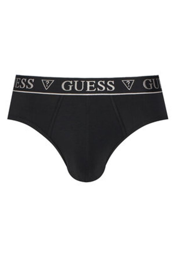 Guess Slipy U5BG66 KCD31 Czarny. Kolor: czarny. Materiał: bawełna