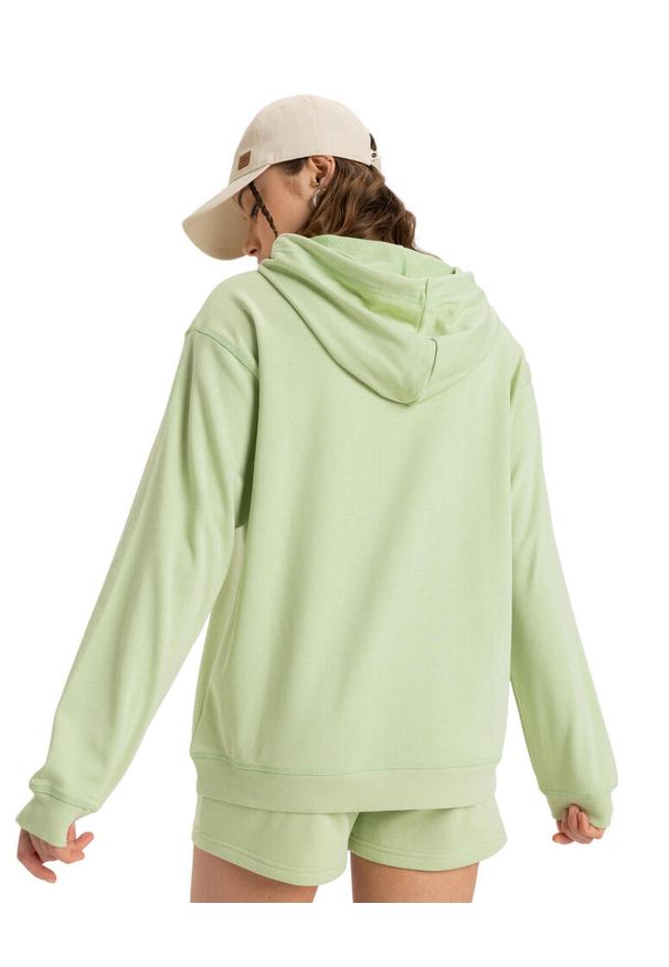 Roxy - Bluza z kapturem dla Kobiety SURF STOKED. Typ kołnierza: kaptur. Kolor: zielony, niebieski, wielokolorowy. Materiał: materiał, poliester, bawełna. Sezon: zima