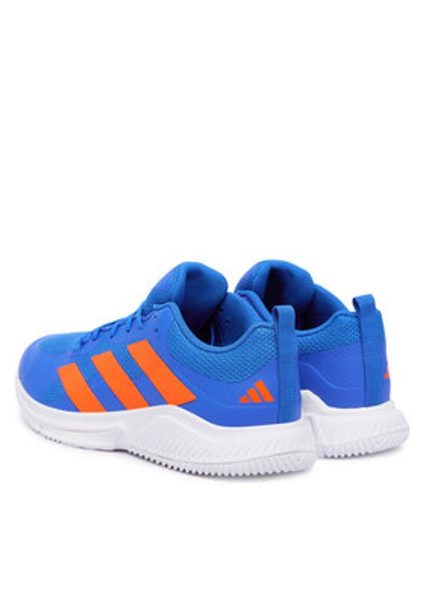 Adidas - adidas Buty halowe Court Team Bounce 2.0 JP7267 Niebieski. Kolor: niebieski. Materiał: materiał