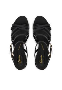 Clarks Sandały Ezoria Strap 26185893 Czarny. Kolor: czarny. Materiał: skóra #3