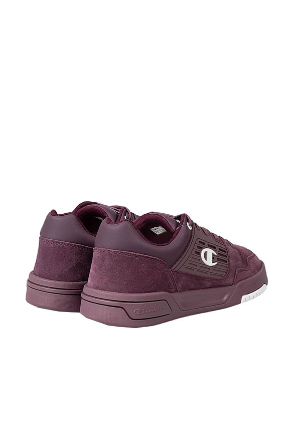 Champion Sneakersy "3ON3 Low" | S21862 | 3ON3 Low | Mężczyzna | Fioletowy. Kolor: fioletowy. Materiał: skóra, materiał, syntetyk. Wzór: nadruk